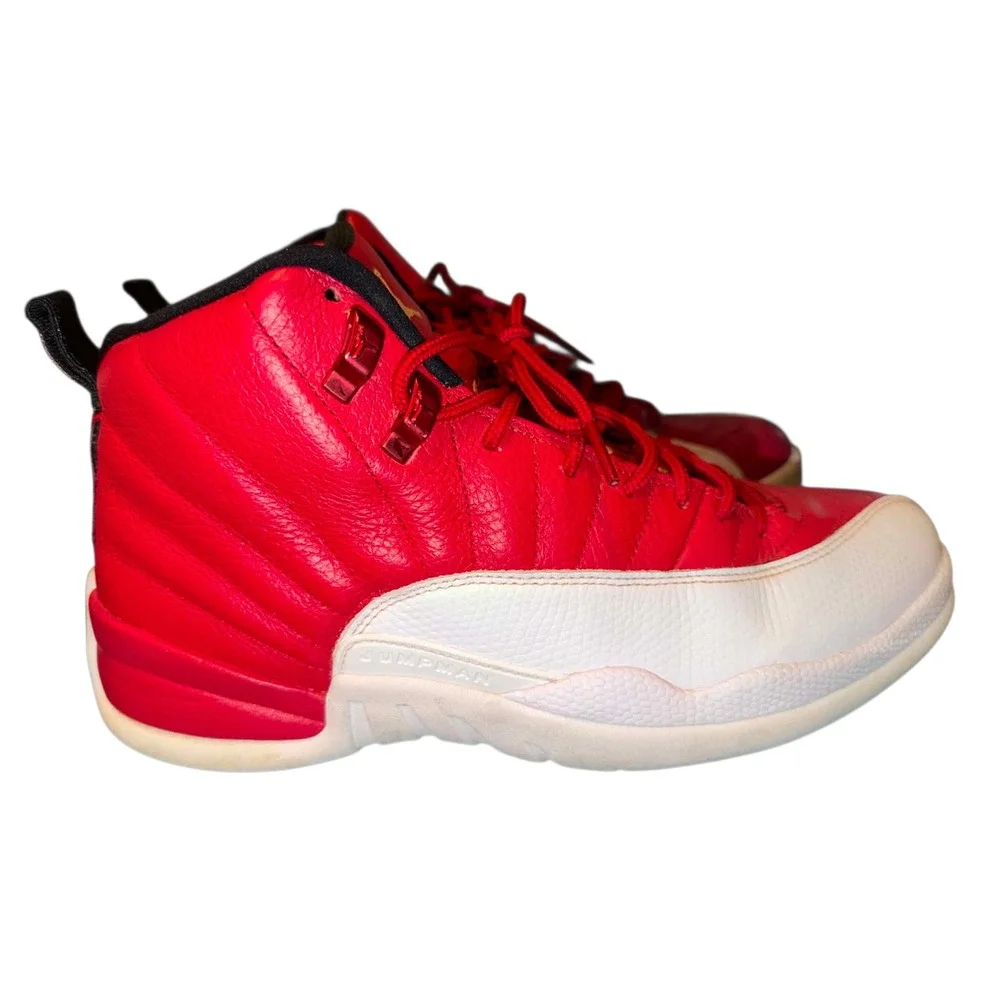 Air‎ Jordan 12 Retro Gym Red White Mens Basketball Shoes 130690-600 Size 9.5